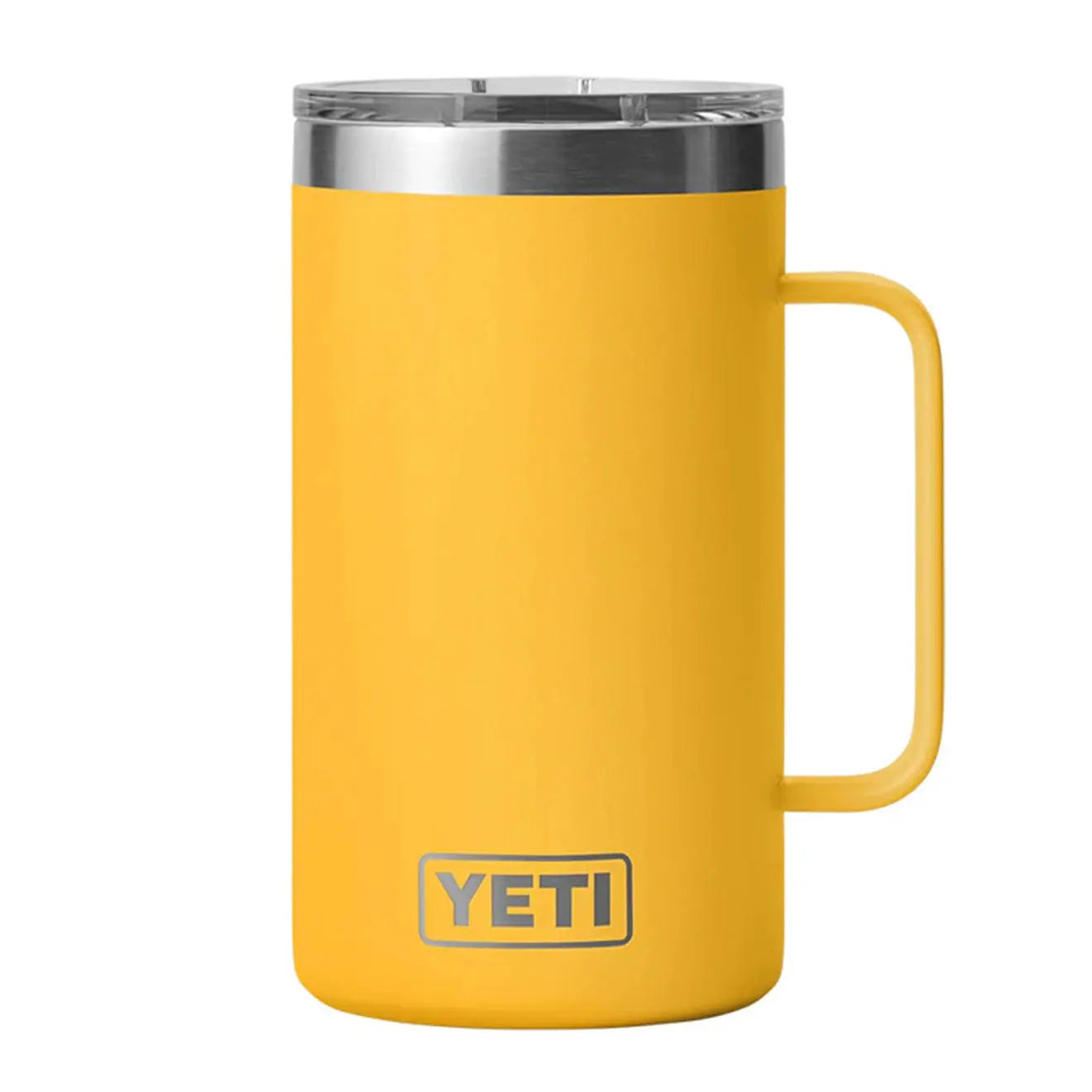 YETI Rambler 24 oz Mug, Vacuum Insulated, Stainless Steel with MagSlider  Lid, Alpine Yellow