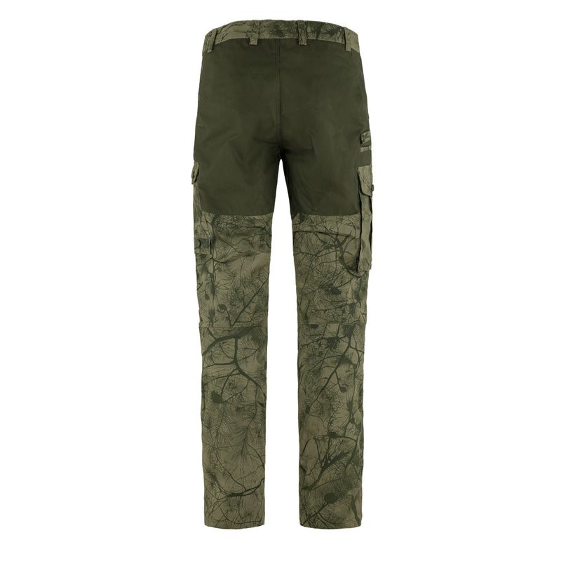 Fjallraven Barents Pro Hydratic Trousers Green Camo / Deep Forest