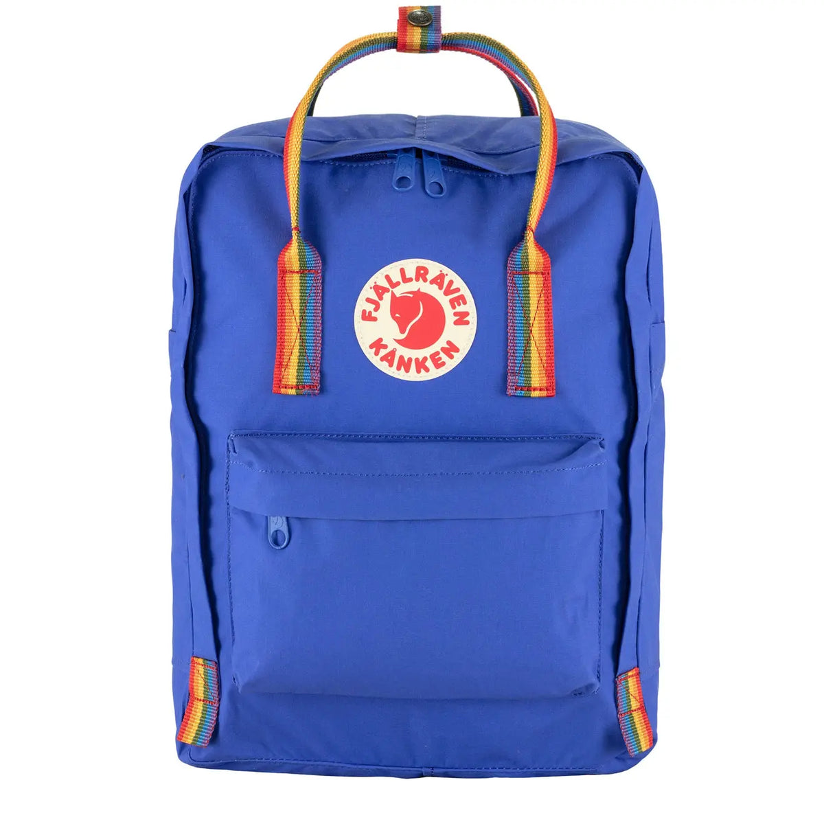 Fjallraven Kanken Classic Backpack Cobalt Blue Rainbow Pattern My My Fox Bag