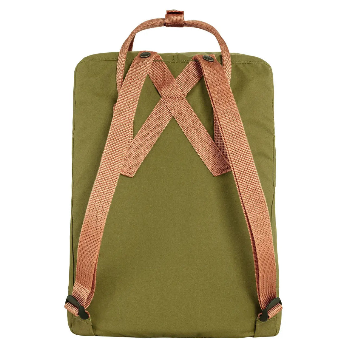 Fjallraven Kanken Classic Backpack Foliage Green Peach Sand My Fox My Fox Bag