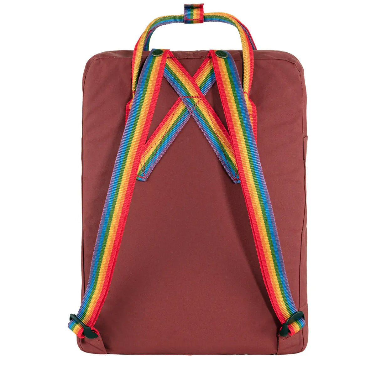 Fjallraven Kanken Classic Backpack Ox Red Rainbow Pattern My Fox My Fox Bag