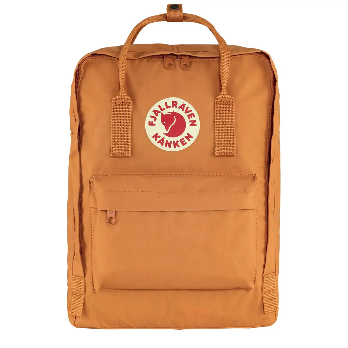 Fjallraven backpack orange on sale