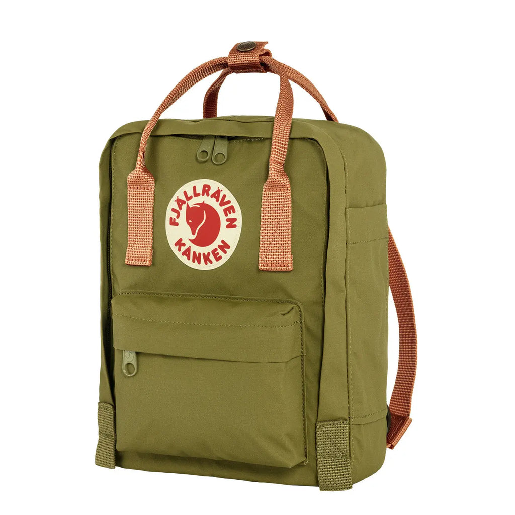 Fjallraven Kanken Mini Backpack Foliage Green Peach Sand My Fox My Fox Bag