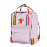 Fjallraven Kanken Rainbow Mini Pastel Lavender-Rainbow Fjallraven Kanken Bags