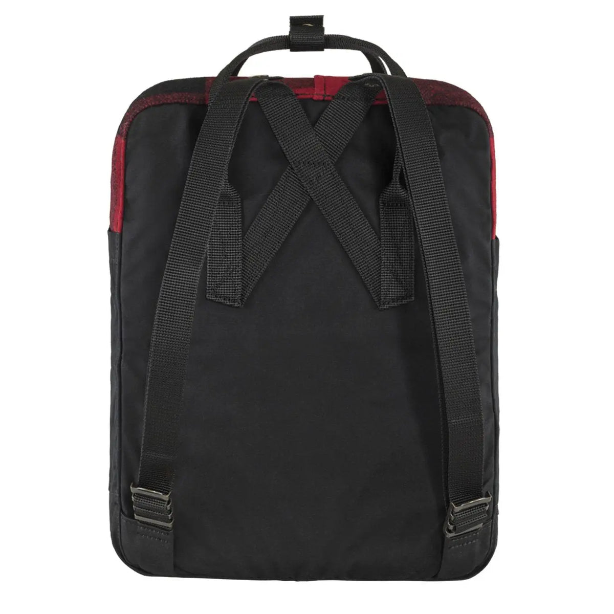 Kanken black and ox red best sale