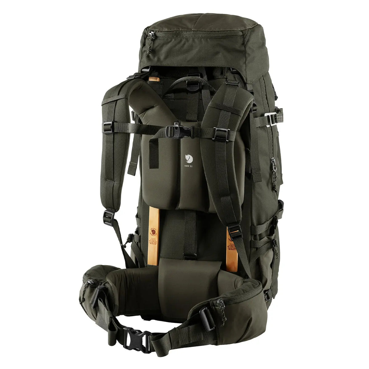 Fjallraven Keb 52 Backpack Olive Deep Forest My Fox Bag