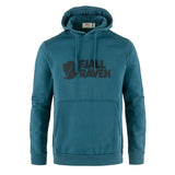 ​Fjallraven Logo Hoodie Deep Sea 