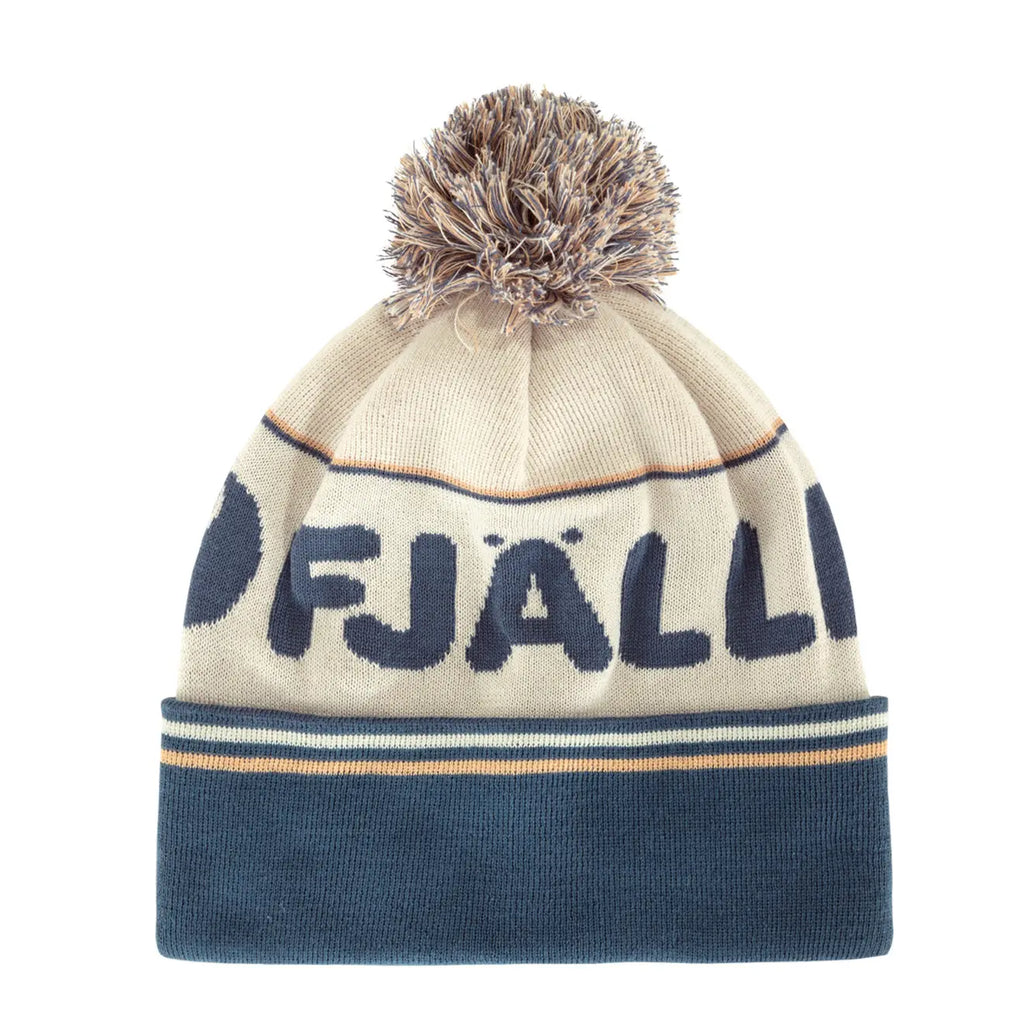 Fjallraven Pom Hat Chalk White/Indigo Blue, One Size