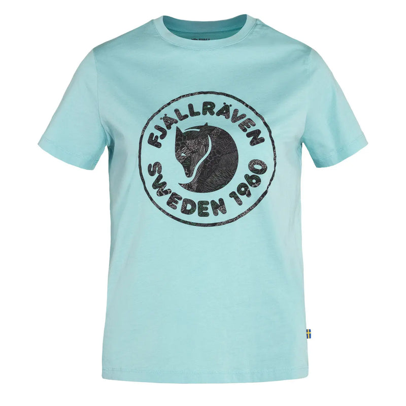 Fjallraven Womens Kanken Art T-Shirt Sky Blue Fjallraven