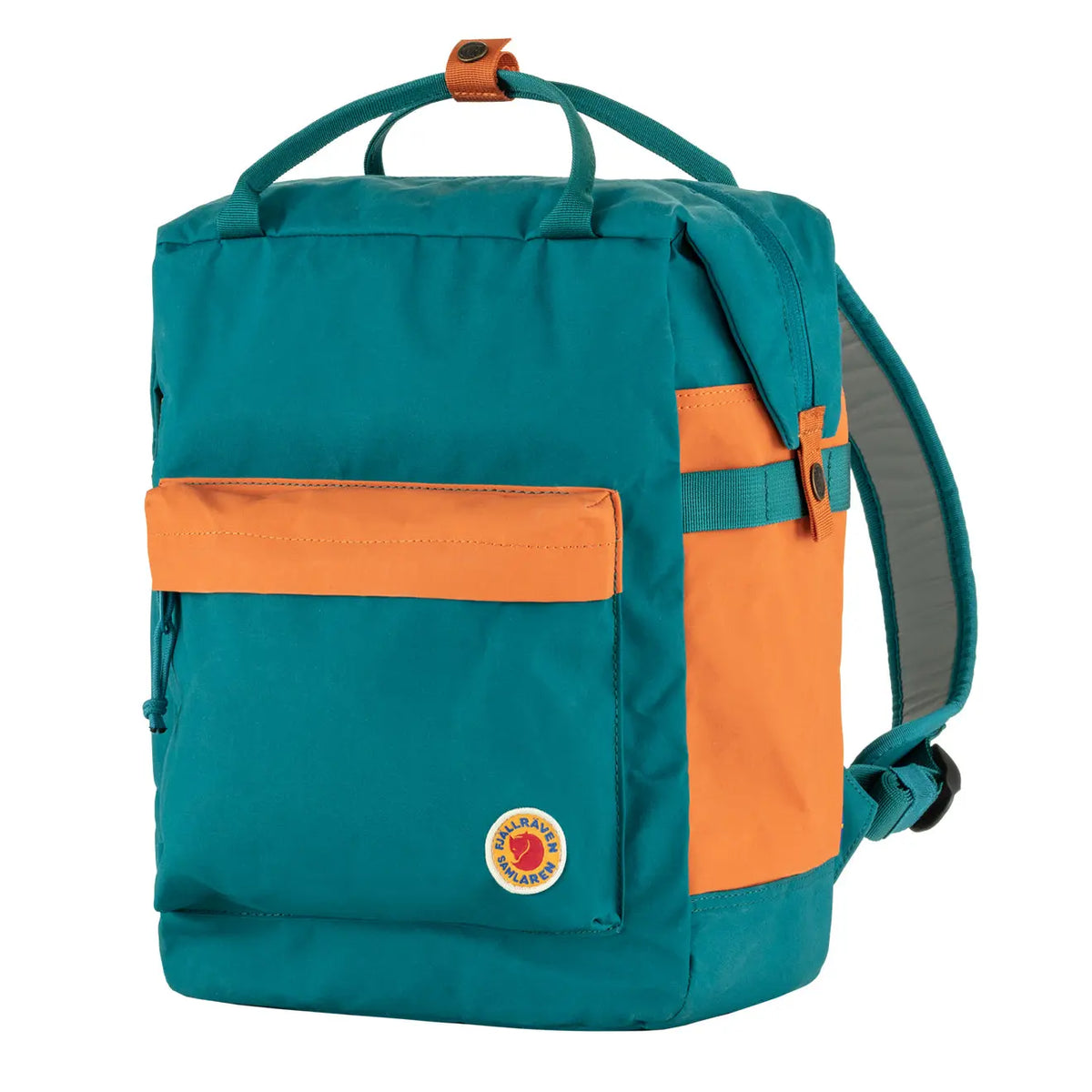 Fjallraven x Samlaren Haulpack 1B Ocean Green Spicy Orange My Fox My Fox Bag