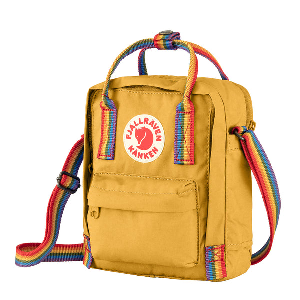 Fjallraven Kanken Rainbow Sling Ochre Rainbow My Fox Bag