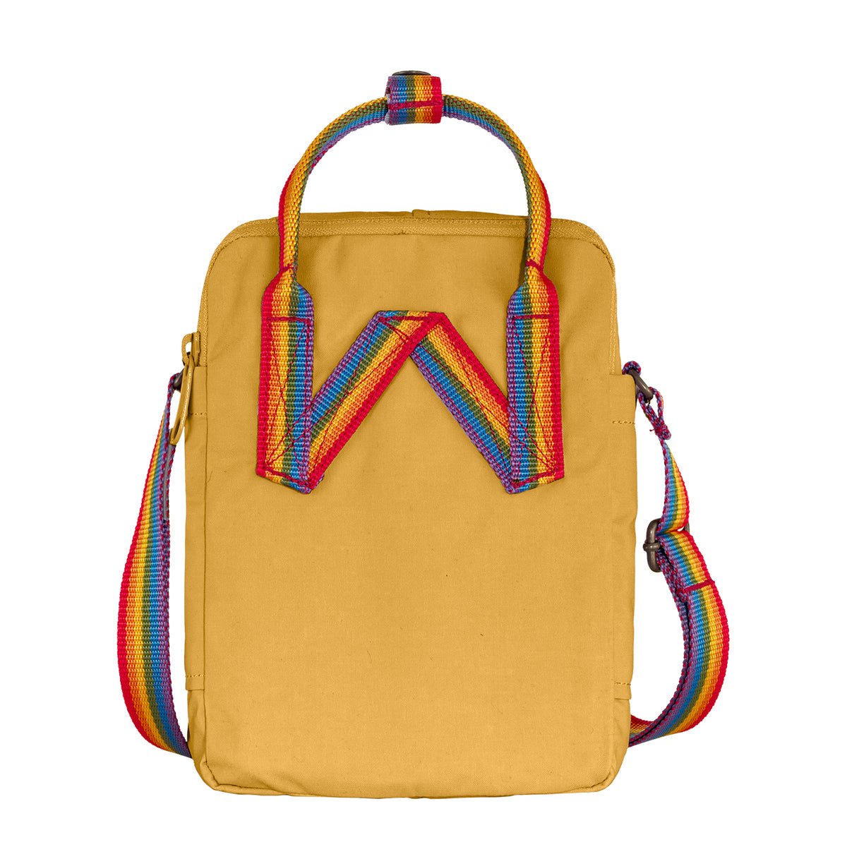 Fjallraven Kanken Rainbow Sling Ochre Rainbow My Fox Bag