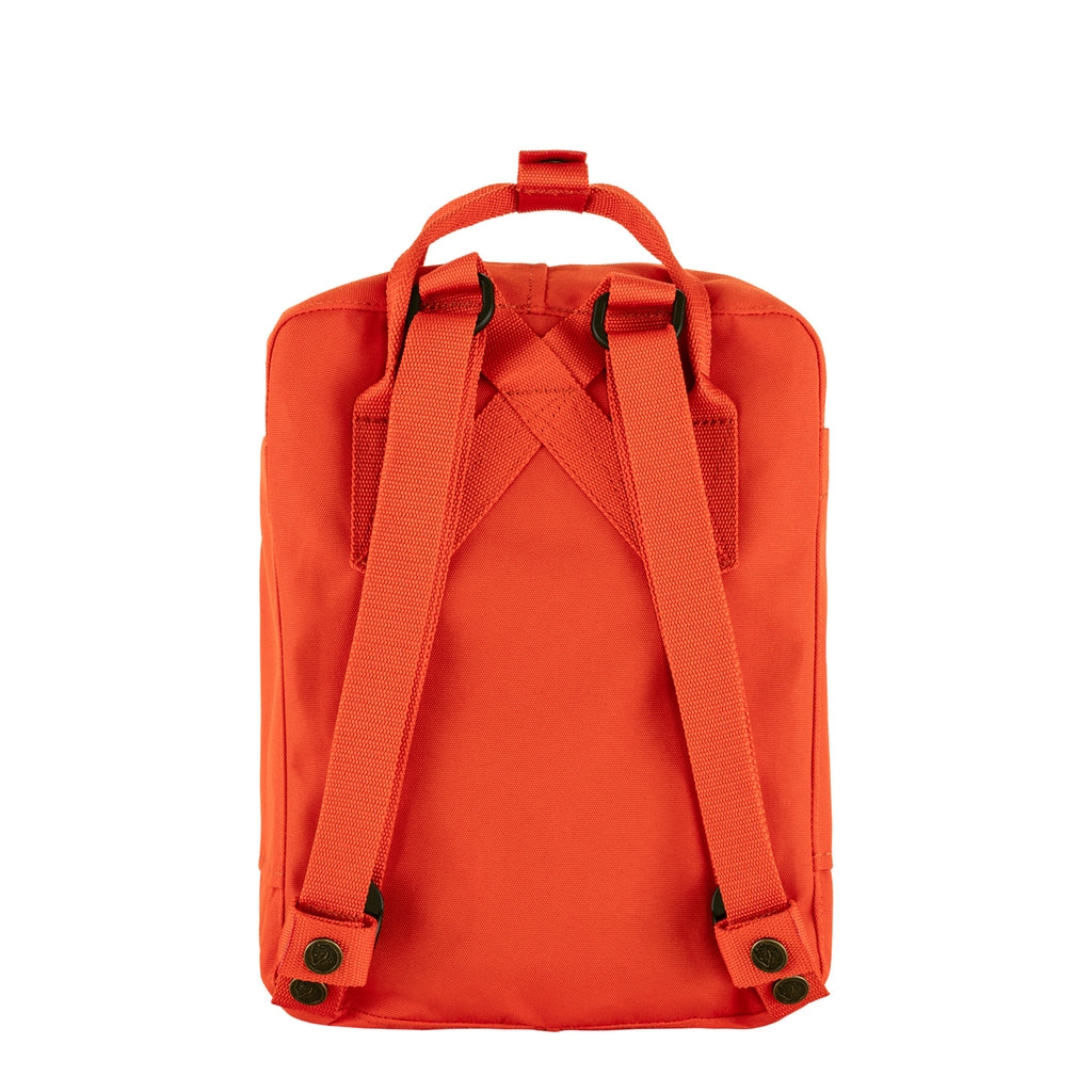 Fjallraven Re Kanken Mini Backpack Flame Orange My Fox Bag