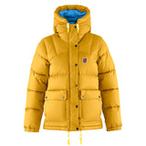 Fjallraven Womens Expedition Down Lite Jacket Mustard Yellow / UN Blue