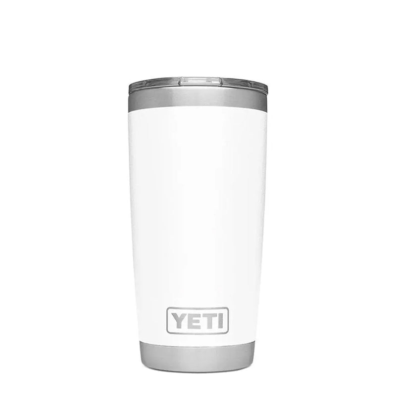 YETI Rambler 20oz Tumbler White YETI