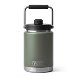 Yeti Rambler Half Gallon Jug Camp Green